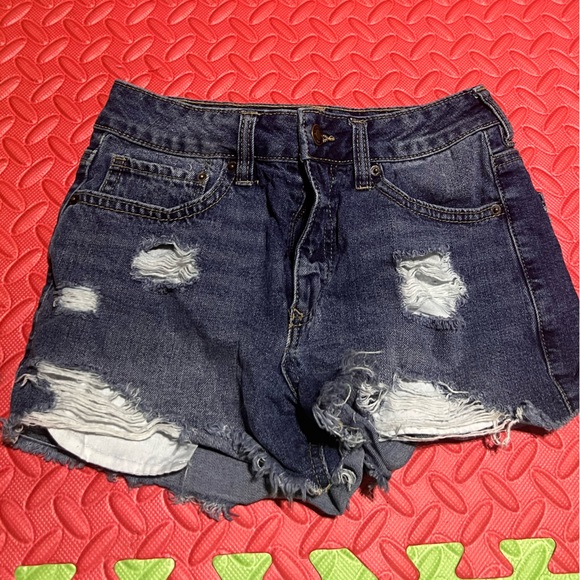 Blue Spice Pants - JEAN SHORTS